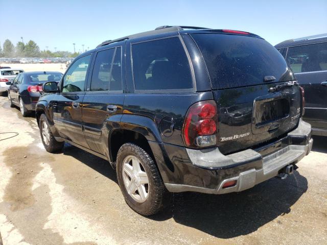 1GNDT13S032411510 - 2003 CHEVROLET TRAILBLAZE BLACK photo 2