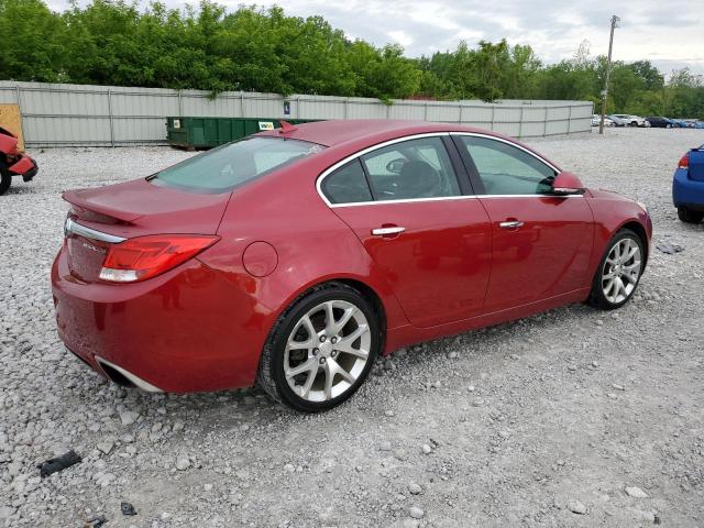 2G4GV5GV0D9198892 - 2013 BUICK REGAL GS Қызыл фото 3