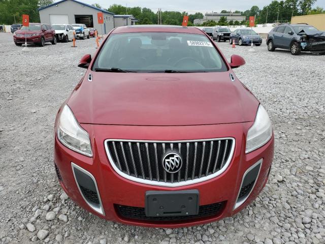 2G4GV5GV0D9198892 - 2013 BUICK REGAL GS Қызыл фото 5