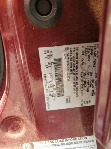 5LMFU27RX4LJ24238 - 2004 LINCOLN NAVIGATOR ბურგუნდია ფოტო 13