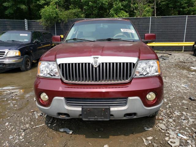 5LMFU27RX4LJ24238 - 2004 LINCOLN NAVIGATOR ბურგუნდია ფოტო 5
