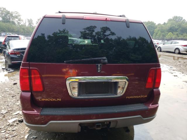 5LMFU27RX4LJ24238 - 2004 LINCOLN NAVIGATOR ბურგუნდია ფოტო 6