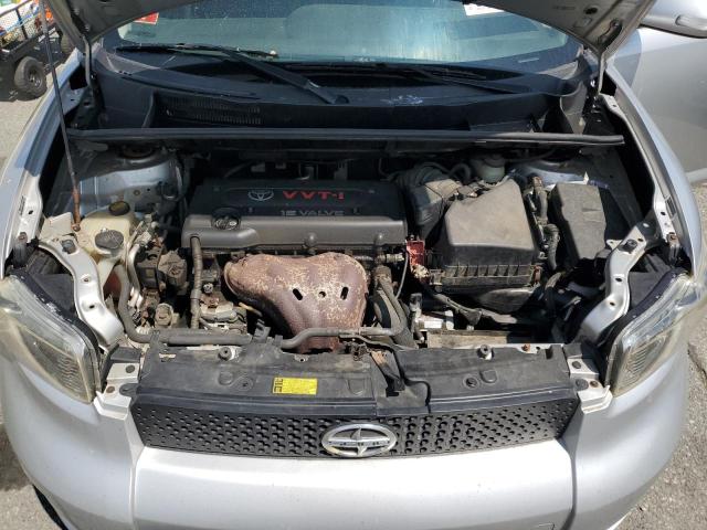 JTLKE50E281000448 - 2008 TOYOTA SCION XB SILVER photo 11