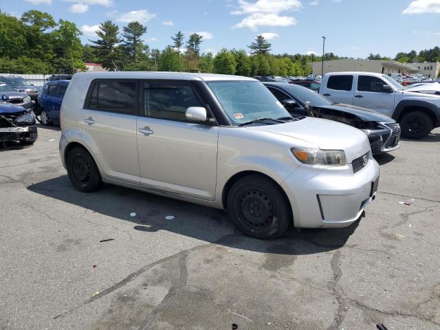 JTLKE50E281000448 - 2008 TOYOTA SCION XB SILVER photo 4