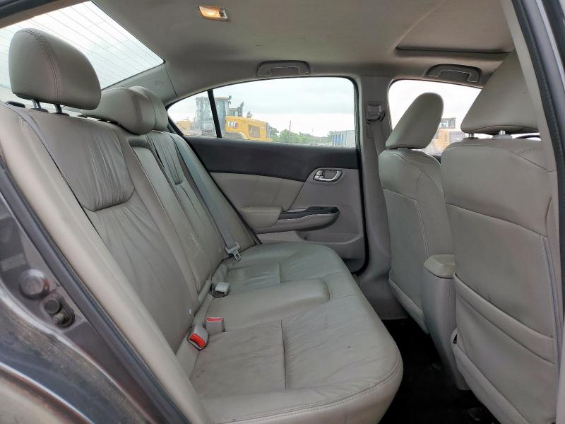 2HGFB2F99CH579495 - 2012 HONDA CIVIC EXL GRAY photo 10