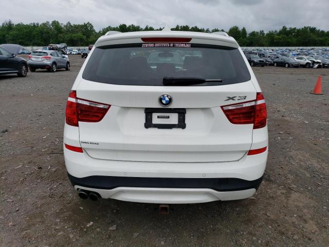 5UXWX9C52F0D52069 - 2015 BMW X3 XDRIVE28I WHITE photo 6