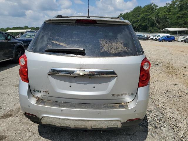 2GNFLGEK4C6153827 - 2012 CHEVROLET EQUINOX LTZ SILVER photo 6