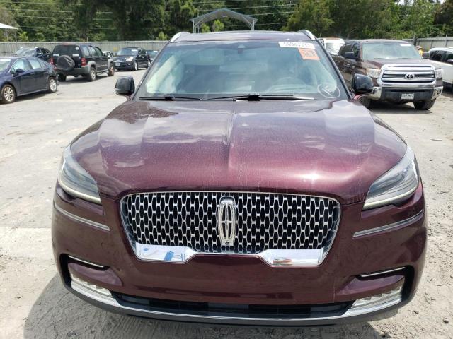 5LM5J7WC4MGL09165 - 2021 LINCOLN AVIATOR RESERVE BURGUNDY photo 5