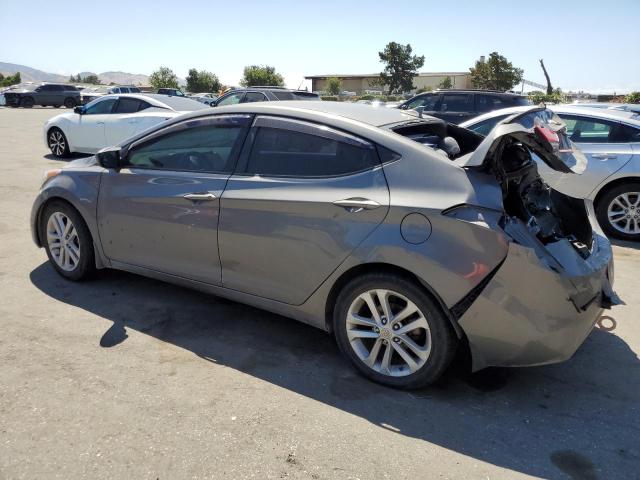 5NPDH4AE9CH140647 - 2012 HYUNDAI ELANTRA GLS GRAY photo 2