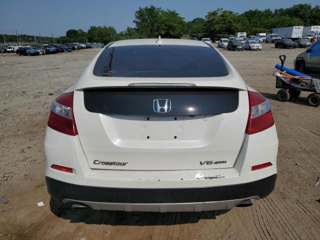5J6TF2H54DL000833 - 2013 HONDA CROSSTOUR EXL თეთრი ფოტო 6