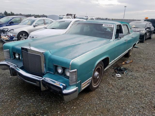 9Y82S753694 - 1979 LINCOLN CONTINENTA  photo 2