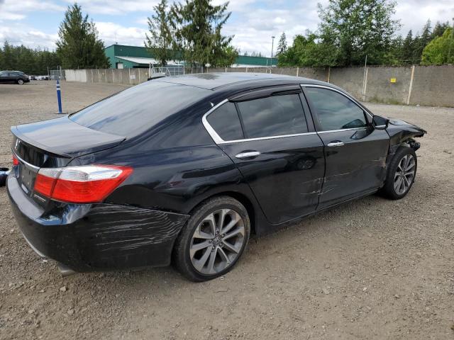 1HGCR2F51EA272609 - 2014 HONDA ACCORD SPORT BLACK photo 3