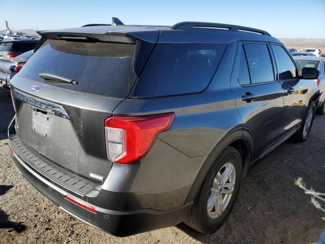 1FMSK7DH1LGB04645 - 2020 FORD EXPLORER XLT GRAY photo 3