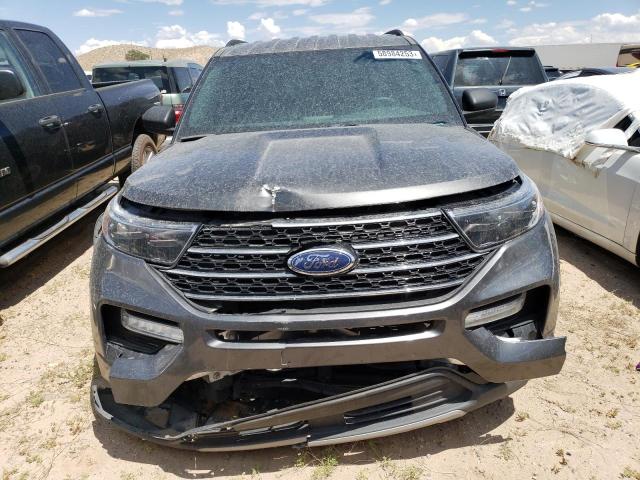 1FMSK7DH1LGB04645 - 2020 FORD EXPLORER XLT GRAY photo 5