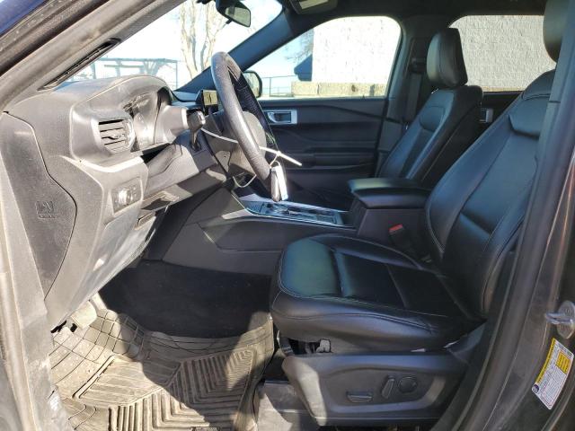 1FMSK7DH1LGB04645 - 2020 FORD EXPLORER XLT GRAY photo 7