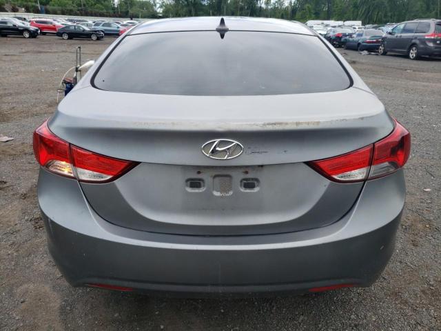 5NPDH4AE2BH057334 - 2011 HYUNDAI ELANTRA GLS GRAY photo 6