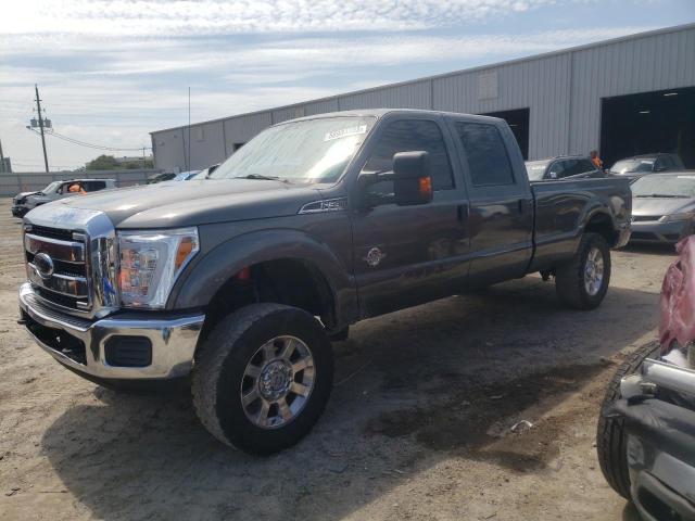 1FT8W3BT2DEA13237 - 2013 FORD F350 SUPER DUTY GRAY photo 1