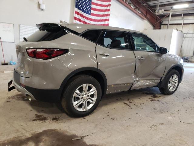 3GNKBCR48MS533570 - 2021 CHEVROLET BLAZER 2LT GRAY photo 3