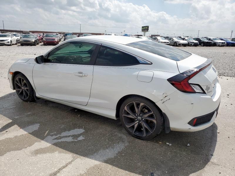 2HGFC4B89LH304988 - 2020 HONDA CIVIC SPORT WHITE photo 2