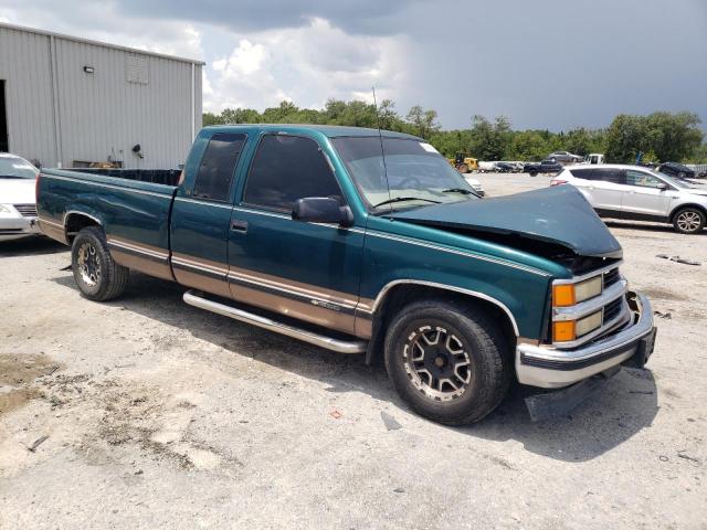 1GCEC19R2VE268918 - 1997 CHEVROLET C1500 C1500 GREEN photo 4