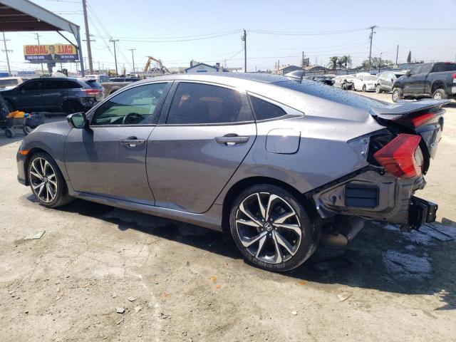 2HGFC1E54JH710030 - 2018 HONDA CIVIC SI GRAY photo 2