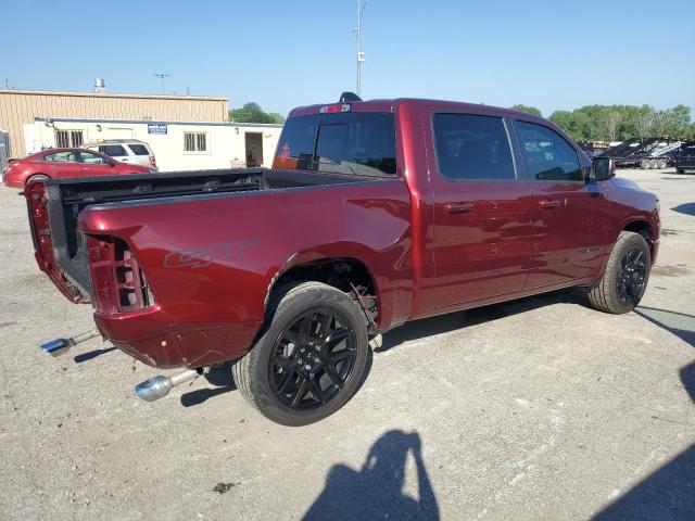 1C6SRFJT3PN607279 - 2023 RAM 1500 LARAMIE BURGUNDY photo 3