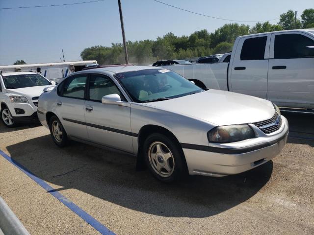 2G1WF52E749299778 - 2004 CHEVROLET IMPALA SILVER photo 4