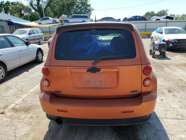 3GNCA73X98S681041 - 2008 CHEVROLET HHR SS ORANGE photo 6