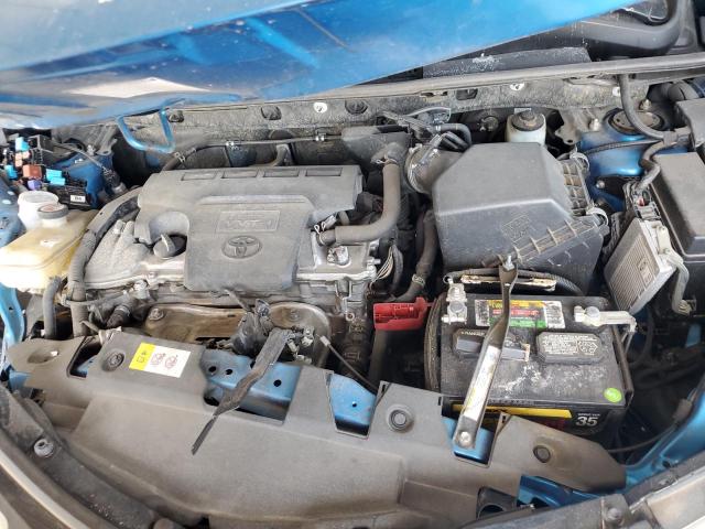 JTMBFREV4HD220911 - 2017 TOYOTA RAV4 LE BLUE photo 12