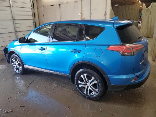 JTMBFREV4HD220911 - 2017 TOYOTA RAV4 LE BLUE photo 2