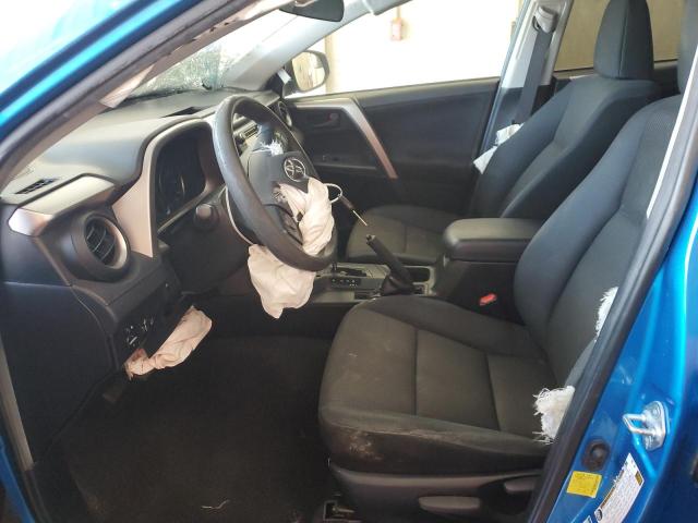 JTMBFREV4HD220911 - 2017 TOYOTA RAV4 LE BLUE photo 7