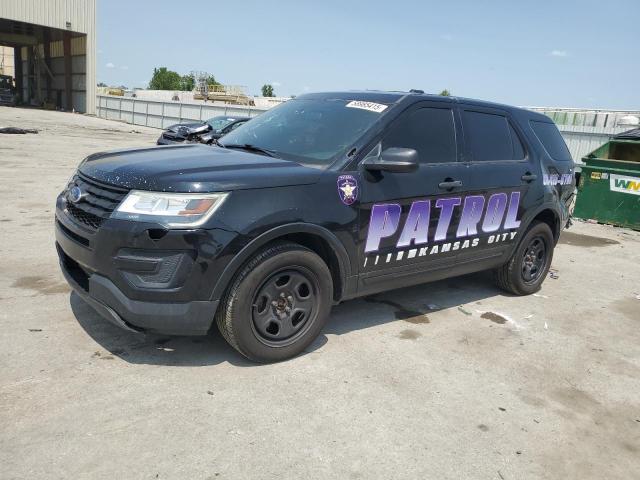 1FM5K8AT2HGD93067 - 2017 FORD EXPLORER POLICE INTERCEPTOR BLACK photo 1