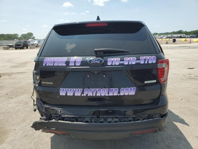1FM5K8AT2HGD93067 - 2017 FORD EXPLORER POLICE INTERCEPTOR BLACK photo 6