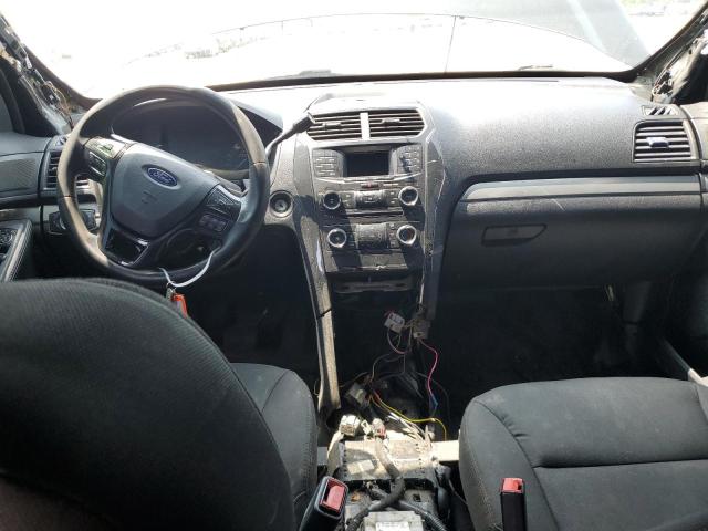 1FM5K8AT2HGD93067 - 2017 FORD EXPLORER POLICE INTERCEPTOR BLACK photo 8