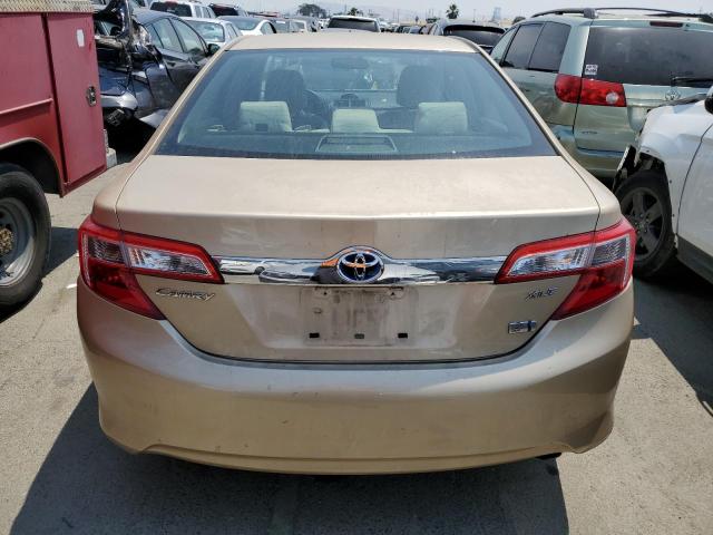 4T1BD1FK4CU035676 - 2012 TOYOTA CAMRY HYBRID GOLD photo 6