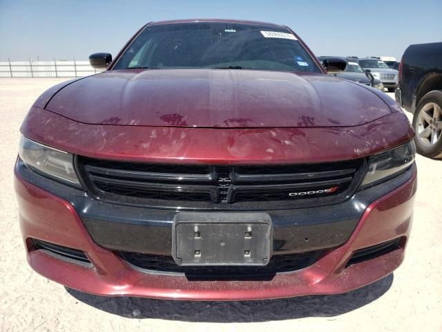 2C3CDXBG5KH504731 - 2019 DODGE CHARGER SXT BURGUNDY photo 5