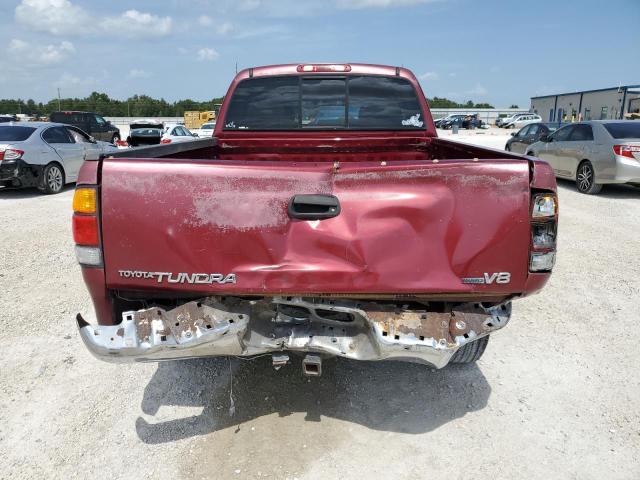 5TBRT34192S276866 - 2002 TOYOTA TUNDRA ACCESS CAB 红色 照片 6