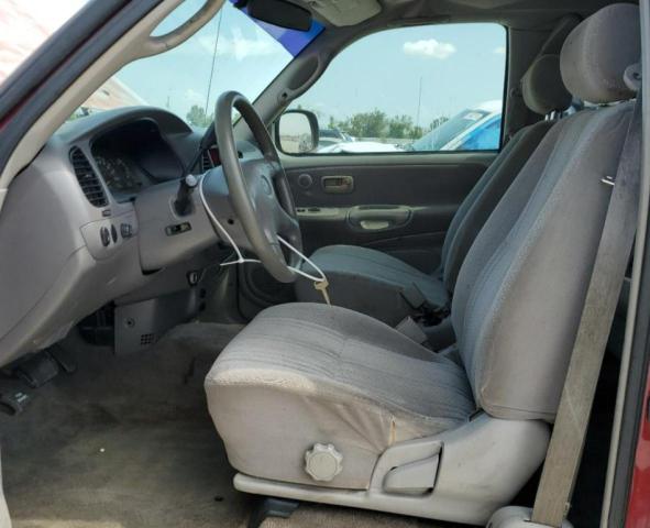 5TBRT34192S276866 - 2002 TOYOTA TUNDRA ACCESS CAB RED photo 7