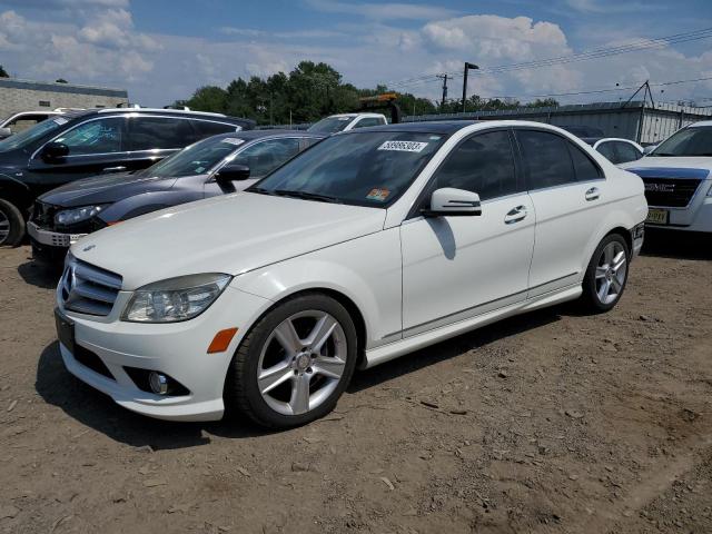 WDDGF8BB6AF431408 - 2010 MERCEDES-BENZ C 300 4MATIC WHITE photo 1