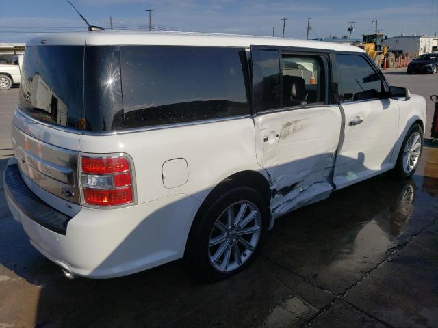 2FMHK6D82KBA14995 - 2019 FORD FLEX LIMITED WHITE photo 3