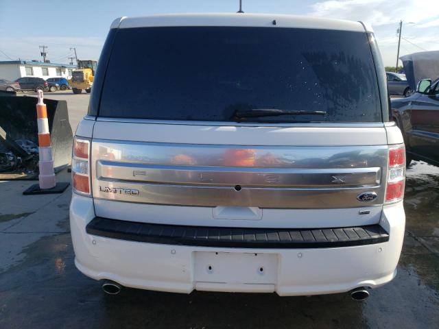 2FMHK6D82KBA14995 - 2019 FORD FLEX LIMITED WHITE photo 6