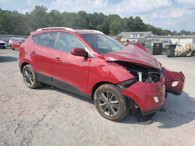 KM8JU3AG7EU859071 - 2014 HYUNDAI TUCSON GLS RED photo 4