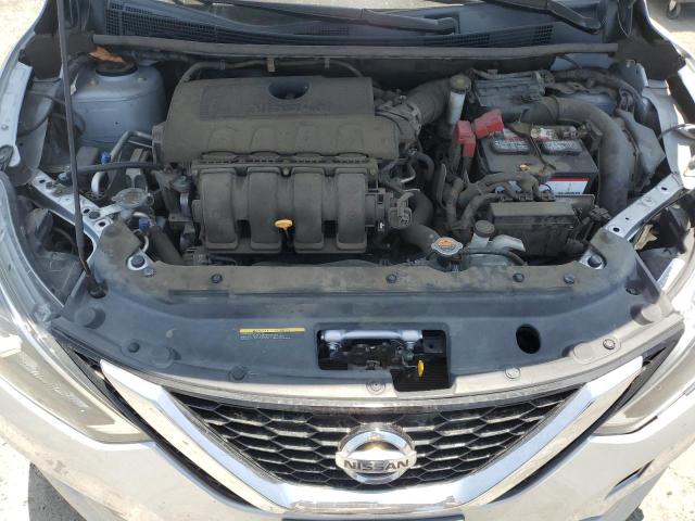 3N1AB7AP2KL618321 - 2019 NISSAN SENTRA S SILVER photo 11