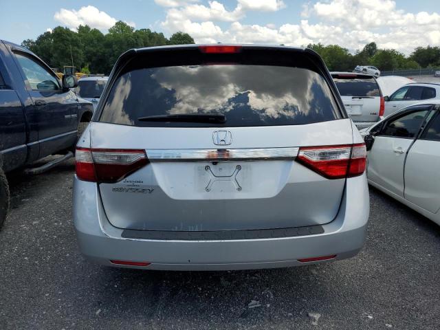 5FNRL5H67CB003441 - 2012 HONDA ODYSSEY EXL SILVER photo 6