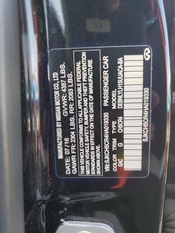 SJKCH5CR4HA019330 - 2017 INFINITI QX30 BASE Qara foto 12