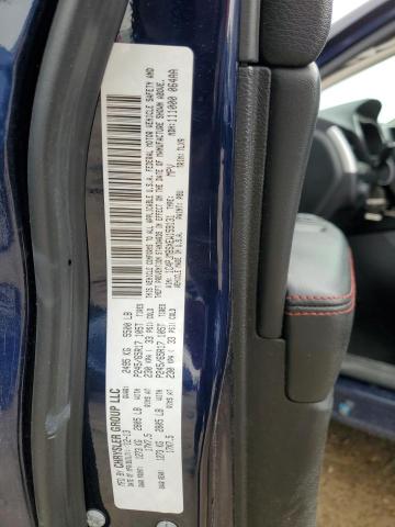 1C4PJMBSXEW159131 - 2014 JEEP CHEROKEE TRAILHAWK BLUE photo 13