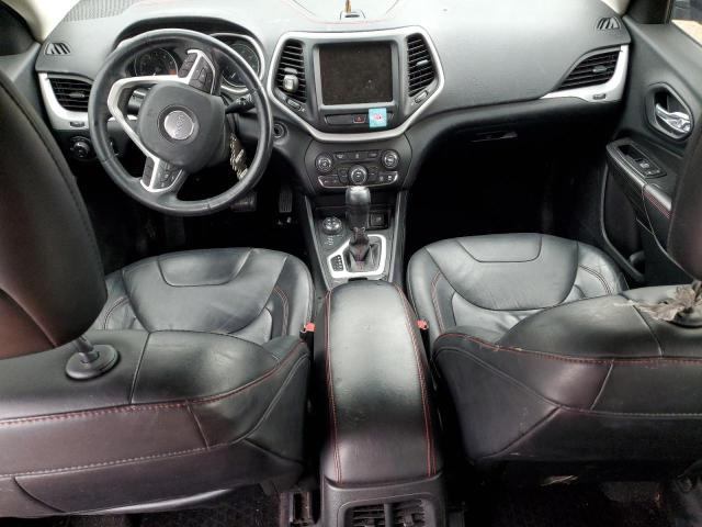 1C4PJMBSXEW159131 - 2014 JEEP CHEROKEE TRAILHAWK BLUE photo 8