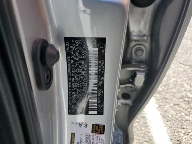 JTDBCMFE6PJ009140 - 2023 TOYOTA COROLLA LE ვერცხლისფერი ფოტო 13