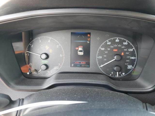 JTDBCMFE6PJ009140 - 2023 TOYOTA COROLLA LE ვერცხლისფერი ფოტო 9