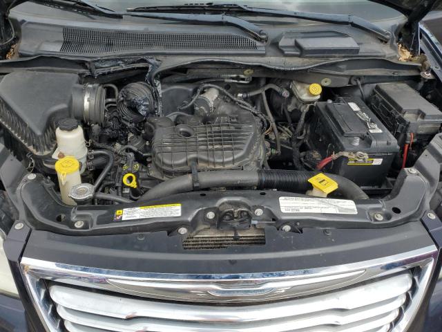 2A4RR8DG2BR613095 - 2011 CHRYSLER TOWN & COU TOURING L BLUE photo 12